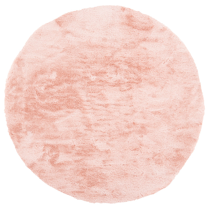 SAFAVIEH Faux Sheep Skin FSS535U Light Pink Rug Image 3