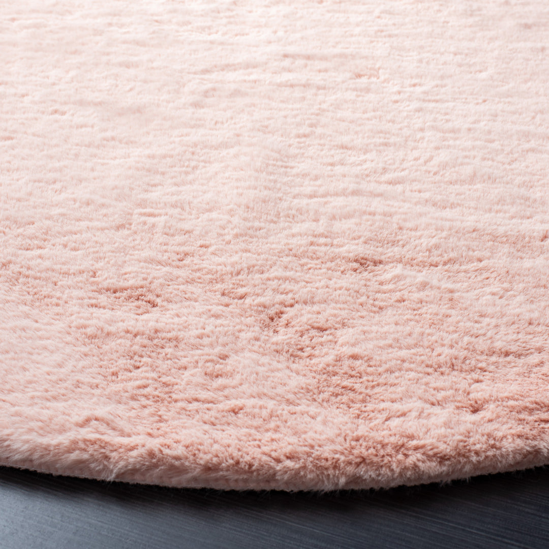 SAFAVIEH Faux Sheep Skin FSS535U Light Pink Rug Image 4