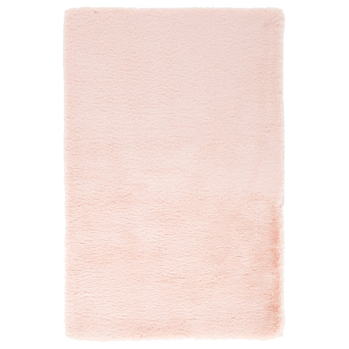 SAFAVIEH Faux Sheep Skin FSS535U Light Pink Rug Image 5