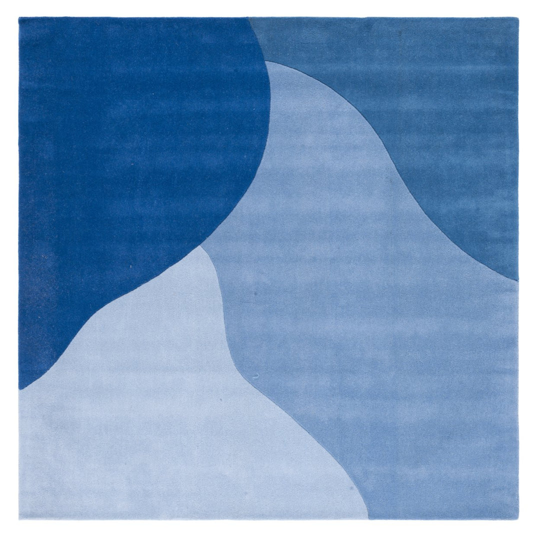 SAFAVIEH Fifth Avenue FTV117M Handmade Blue Rug Image 1