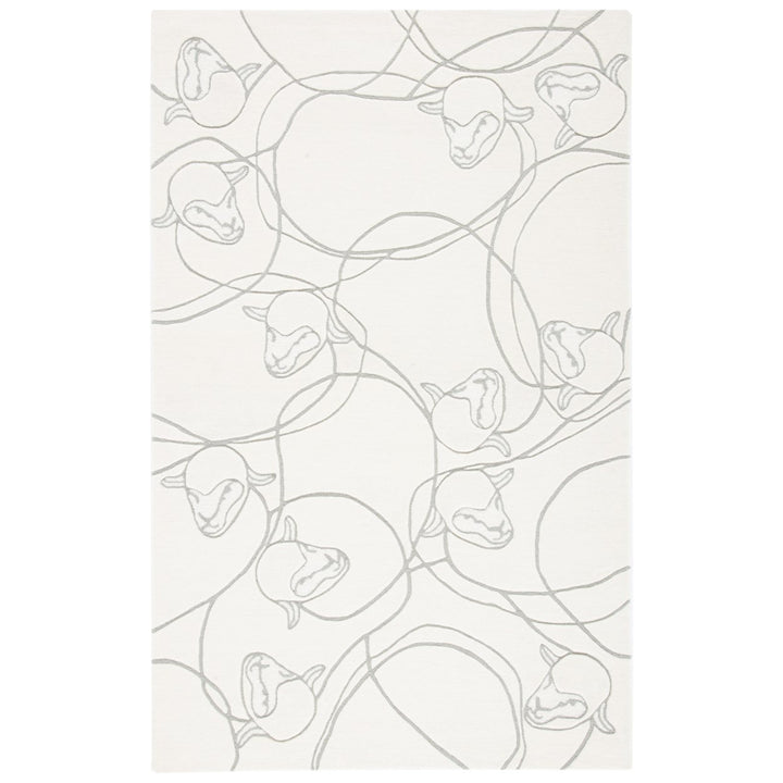 SAFAVIEH Fifth Avenue FTV123A Handmade Ivory Rug Image 2