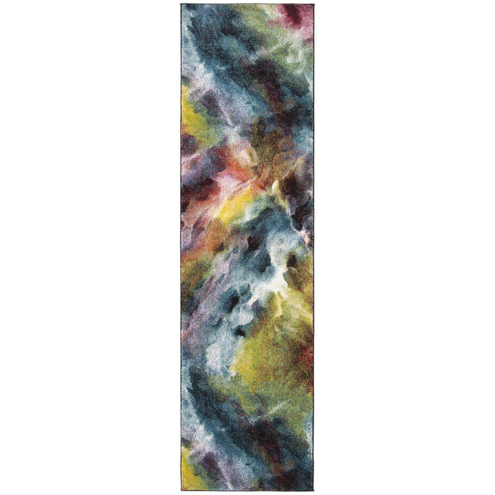 SAFAVIEH Galaxy Collection GAL110A Multi Rug Image 1