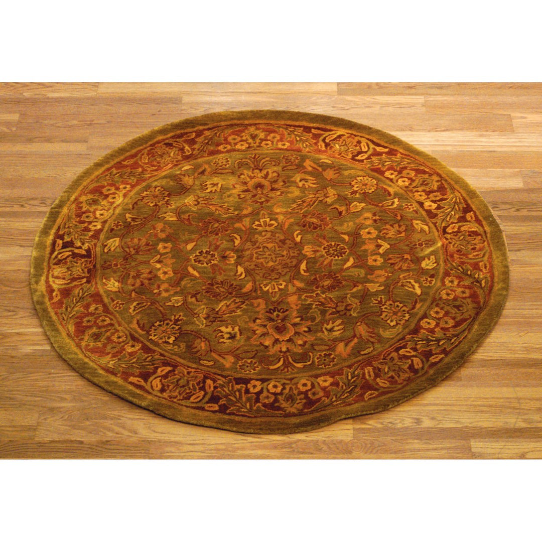 SAFAVIEH GJ250A Golden Jaipur Green / Rust Image 1