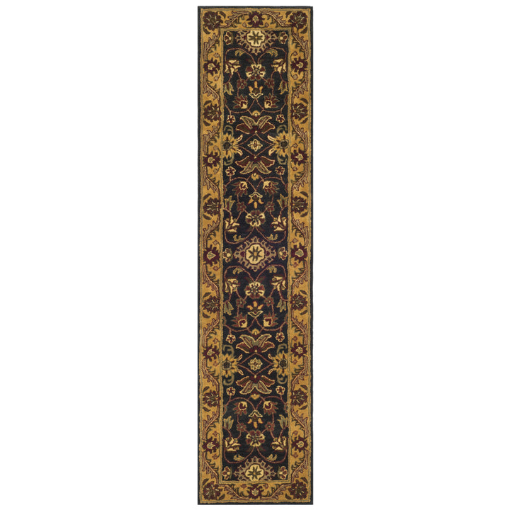 SAFAVIEH Golden Jaipur GJ250D Handmade Black / Gold Rug Image 3