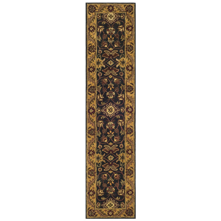 SAFAVIEH Golden Jaipur GJ250D Handmade Black / Gold Rug Image 1