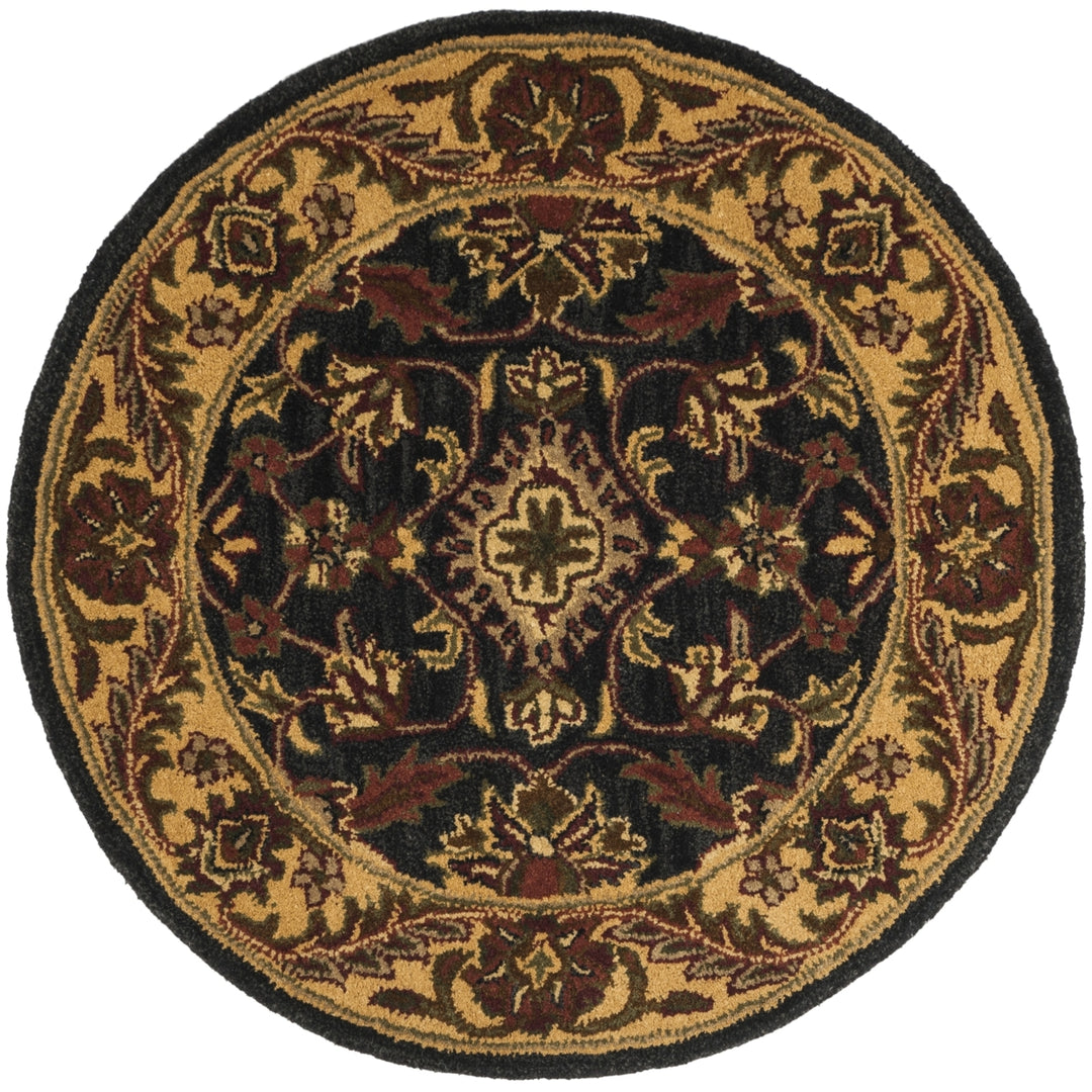 SAFAVIEH Golden Jaipur GJ250D Handmade Black / Gold Rug Image 7