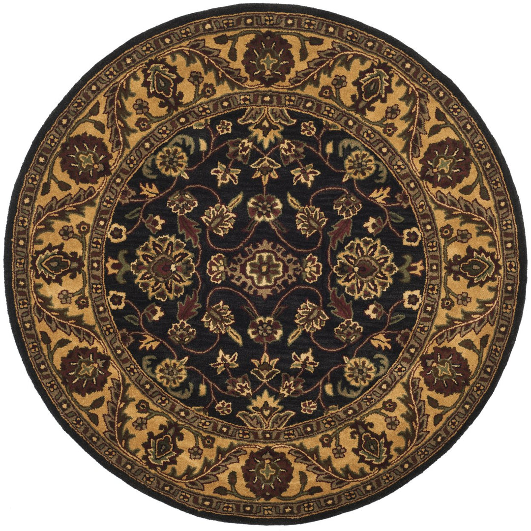 SAFAVIEH Golden Jaipur GJ250D Handmade Black / Gold Rug Image 1