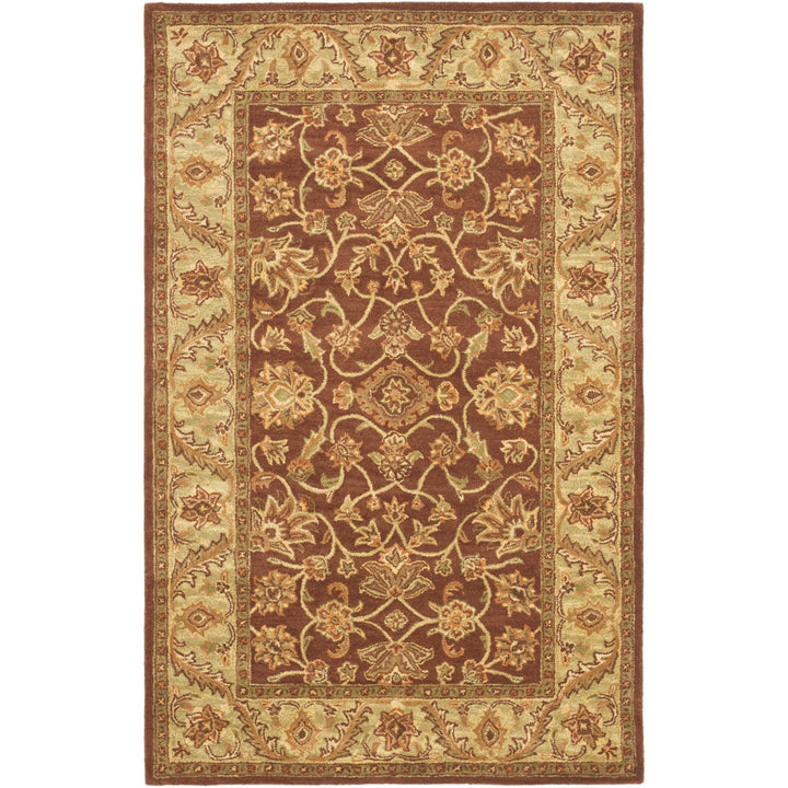 SAFAVIEH Golden Jaipur GJ250E Handmade Rust / Green Rug Image 10