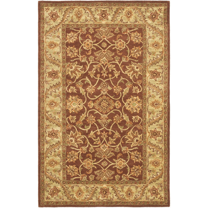 SAFAVIEH Golden Jaipur GJ250E Handmade Rust / Green Rug Image 1