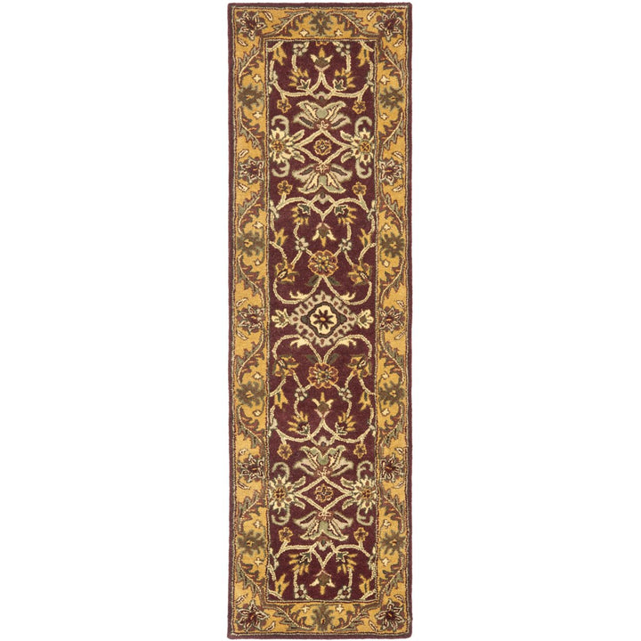 SAFAVIEH GJ250C Golden Jaipur Burgundy / Gold Image 1