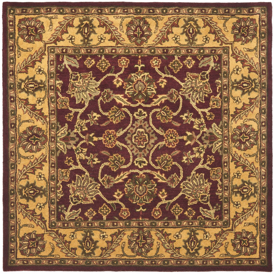 SAFAVIEH GJ250C Golden Jaipur Burgundy / Gold Image 4