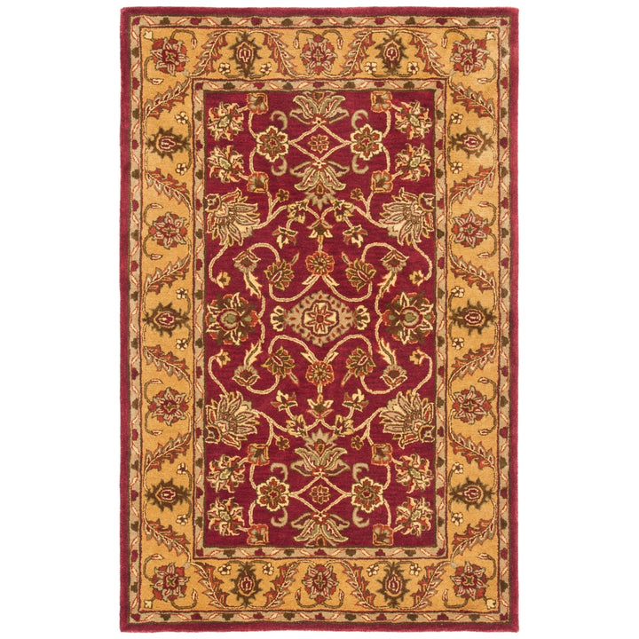 SAFAVIEH GJ250C Golden Jaipur Burgundy / Gold Image 5