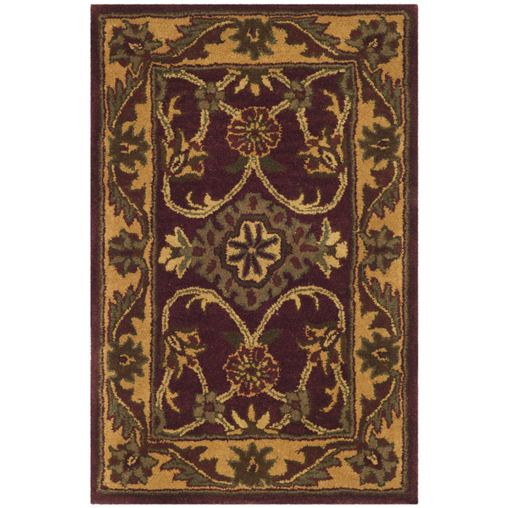 SAFAVIEH GJ250C Golden Jaipur Burgundy / Gold Image 6