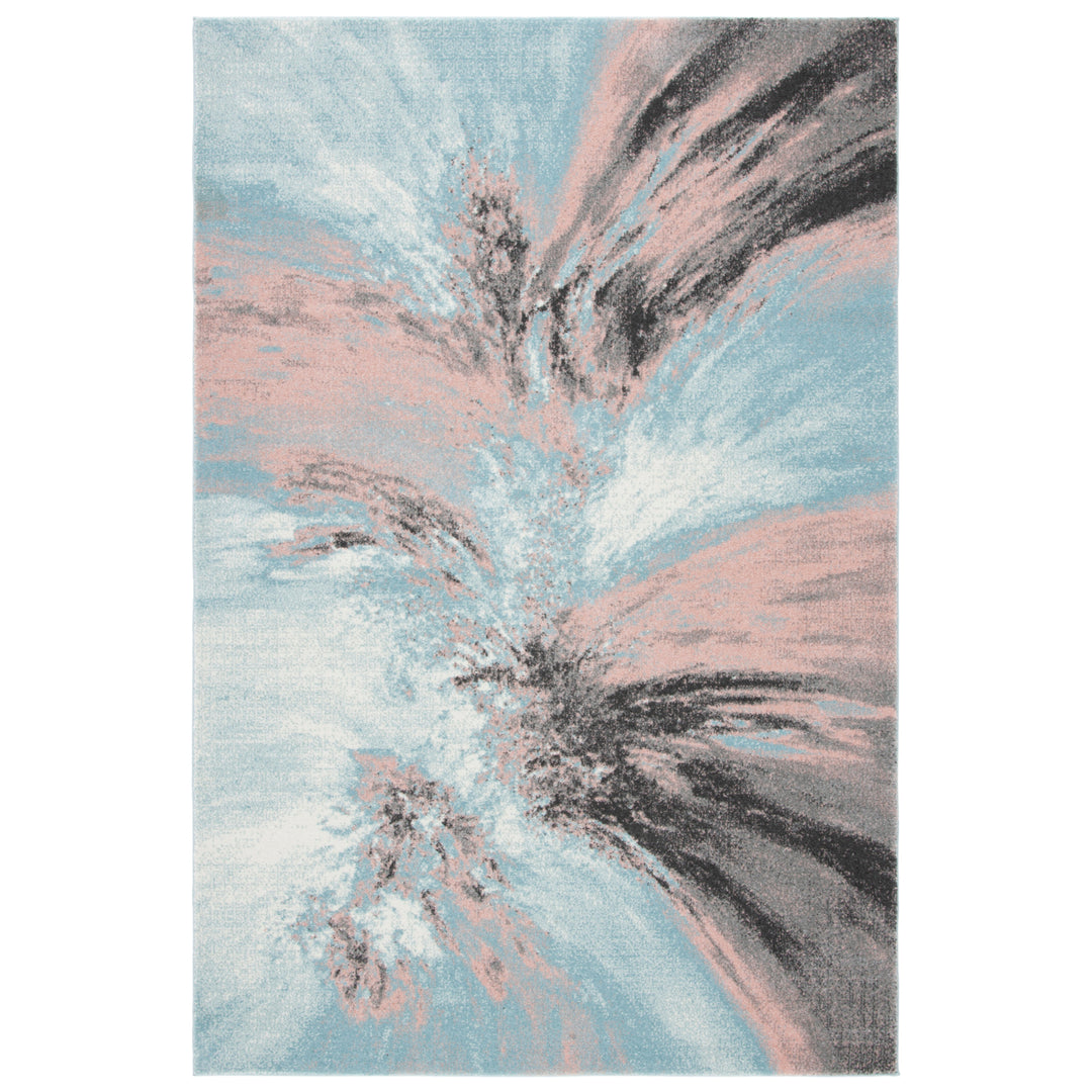 SAFAVIEH Glacier Collection GLA127U Pink / Blue Rug Image 1