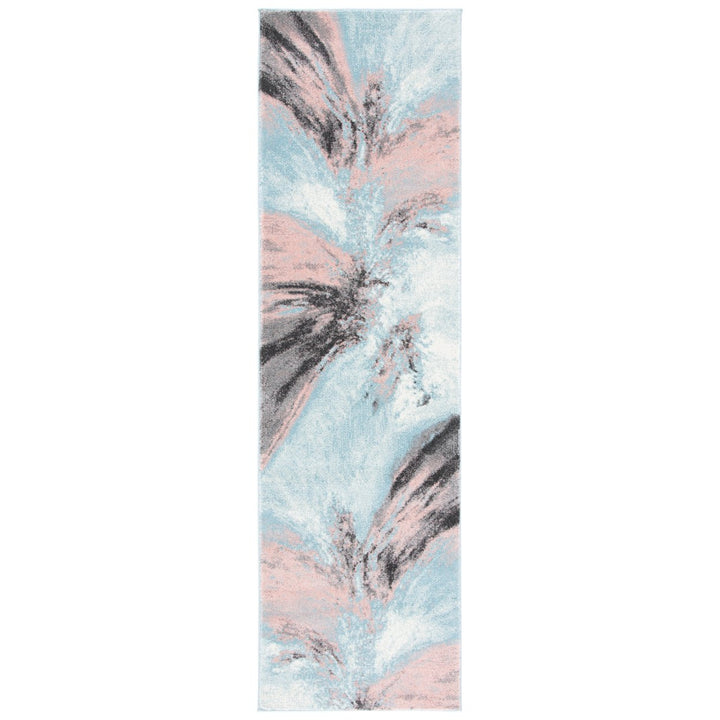 SAFAVIEH Glacier Collection GLA127U Pink / Blue Rug Image 4