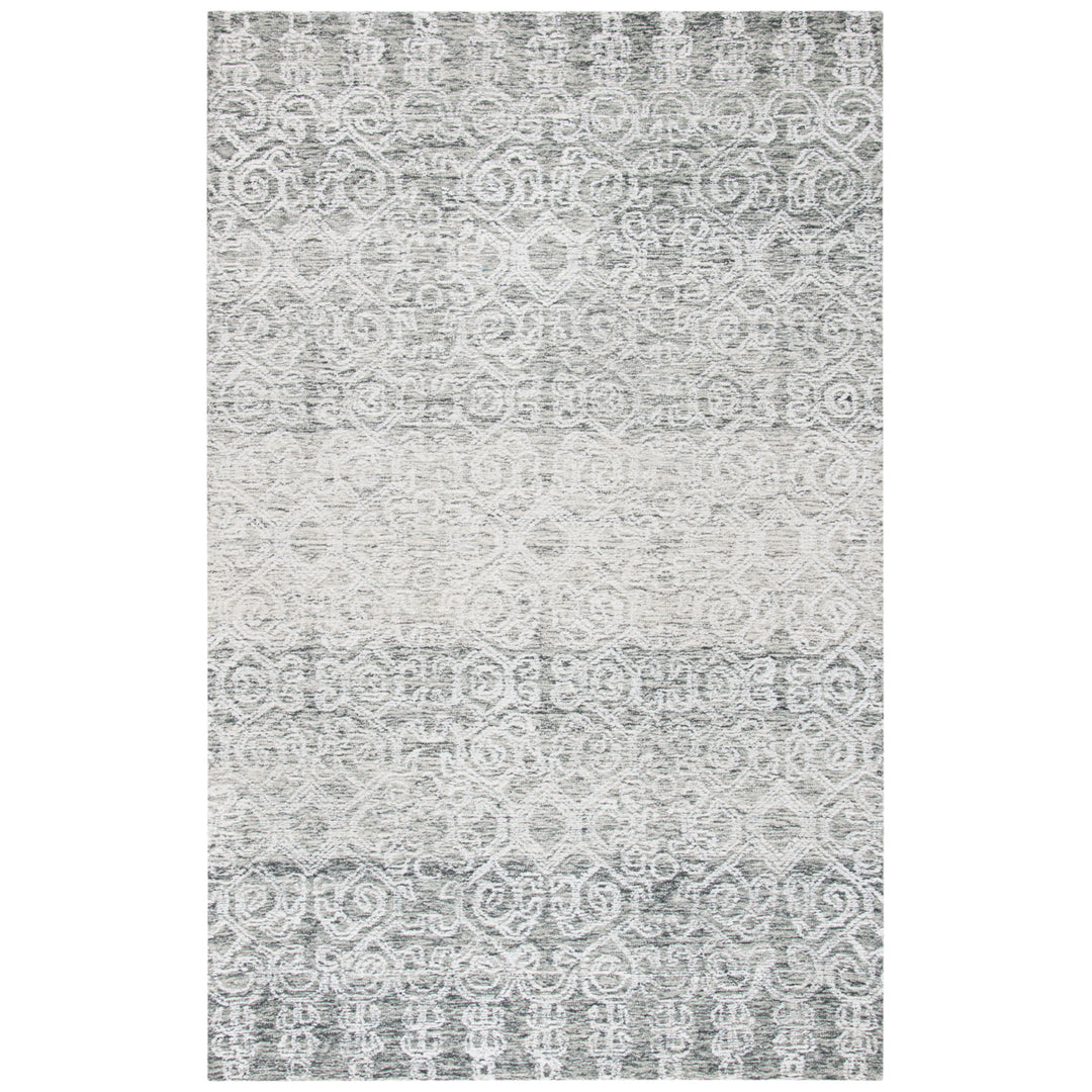 SAFAVIEH Glamour Collection GLM302H Handmade Charcoal Rug Image 1