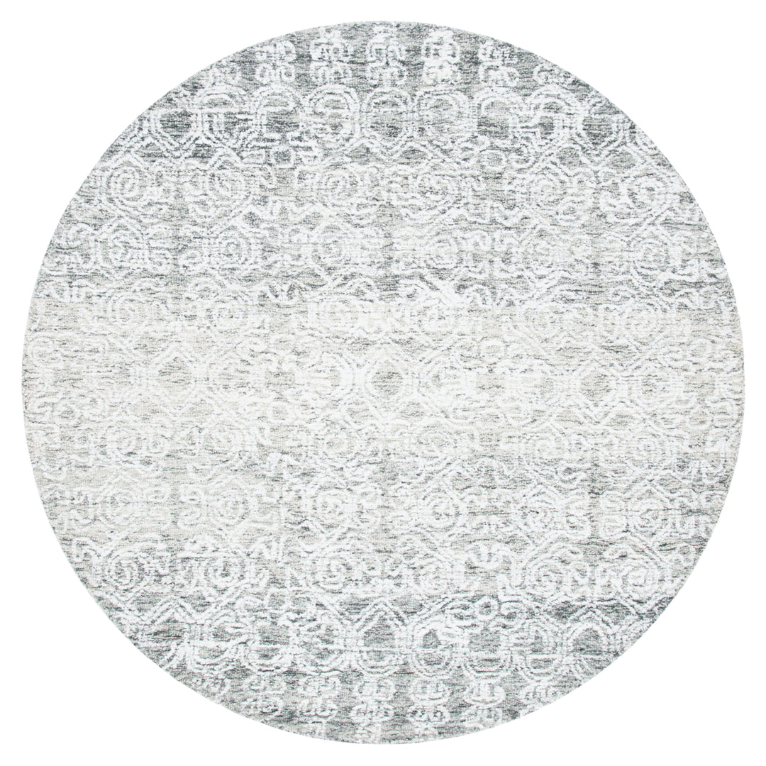 SAFAVIEH Glamour Collection GLM302H Handmade Charcoal Rug Image 4