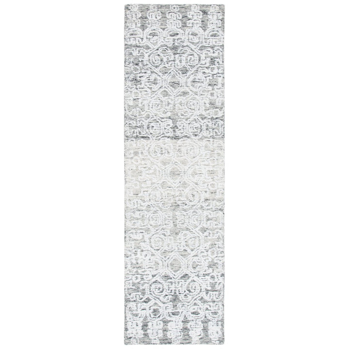 SAFAVIEH Glamour Collection GLM302H Handmade Charcoal Rug Image 1