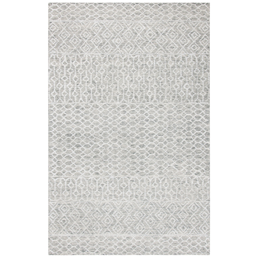 SAFAVIEH Glamour GLM305Y Handmade Green / Ivory Rug Image 1