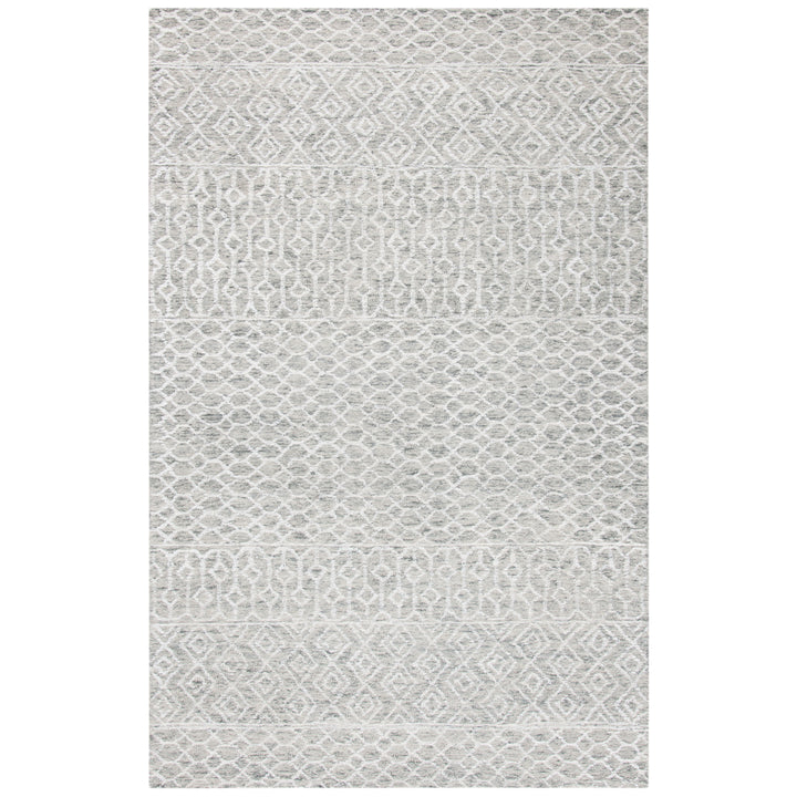 SAFAVIEH Glamour GLM305Y Handmade Green / Ivory Rug Image 1