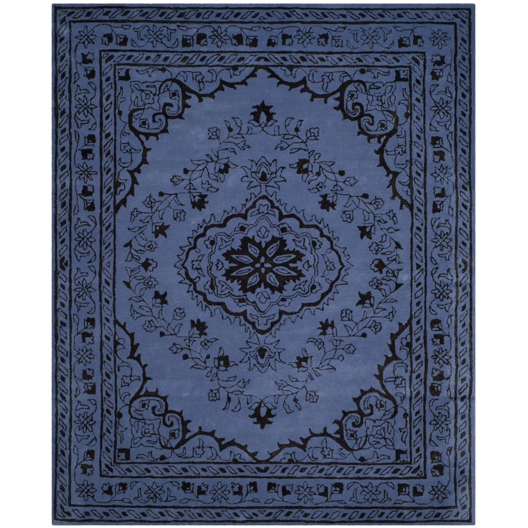 SAFAVIEH Glamour Collection GLM533C Handmade Purple Rug Image 1