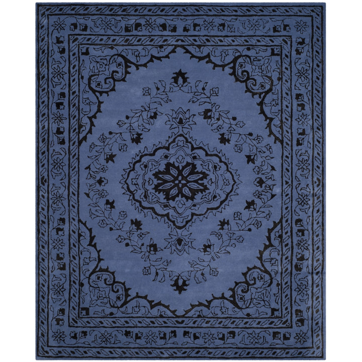 SAFAVIEH Glamour Collection GLM533C Handmade Purple Rug Image 1