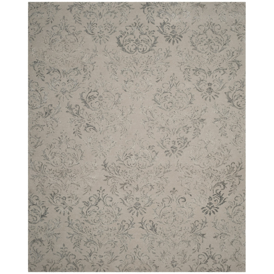 SAFAVIEH Glamour Collection GLM535G Handmade Grey Rug Image 1