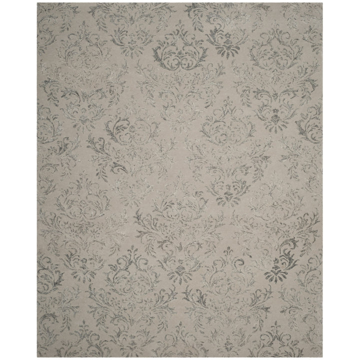 SAFAVIEH Glamour Collection GLM535G Handmade Grey Rug Image 1