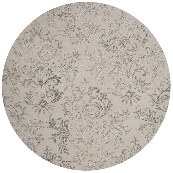 SAFAVIEH Glamour Collection GLM535G Handmade Grey Rug Image 3