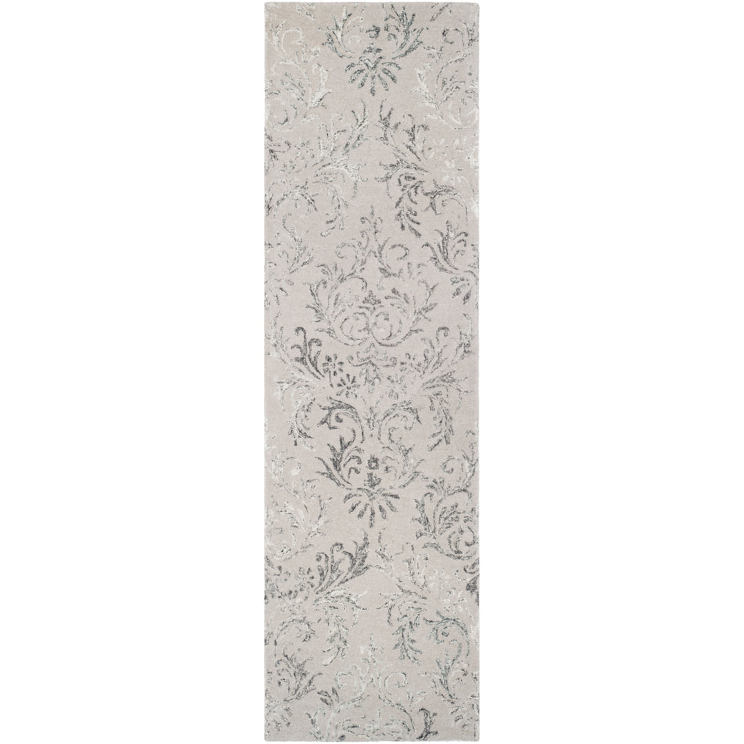 SAFAVIEH Glamour Collection GLM535G Handmade Grey Rug Image 4