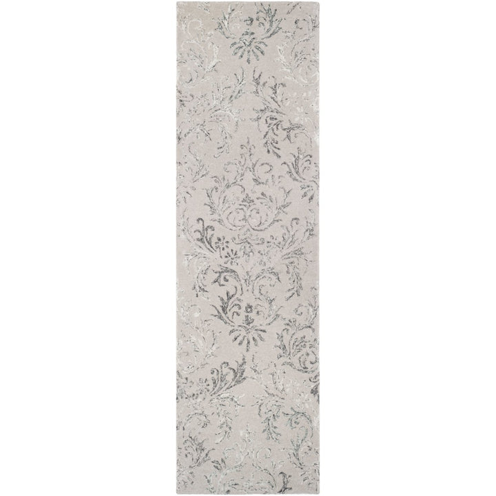 SAFAVIEH Glamour Collection GLM535G Handmade Grey Rug Image 1