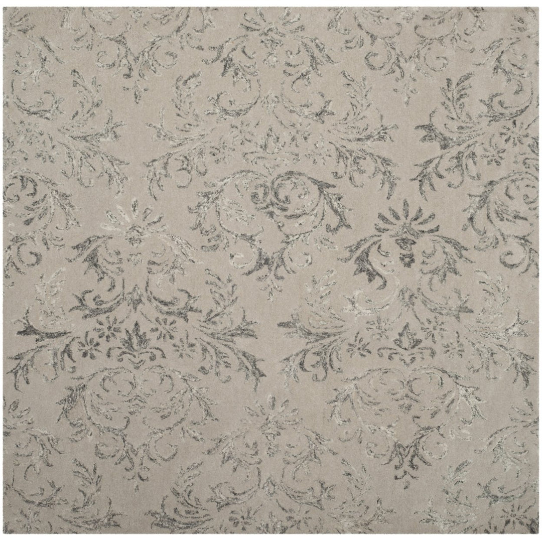 SAFAVIEH Glamour Collection GLM535G Handmade Grey Rug Image 1