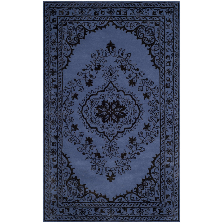 SAFAVIEH Glamour Collection GLM533C Handmade Purple Rug Image 10