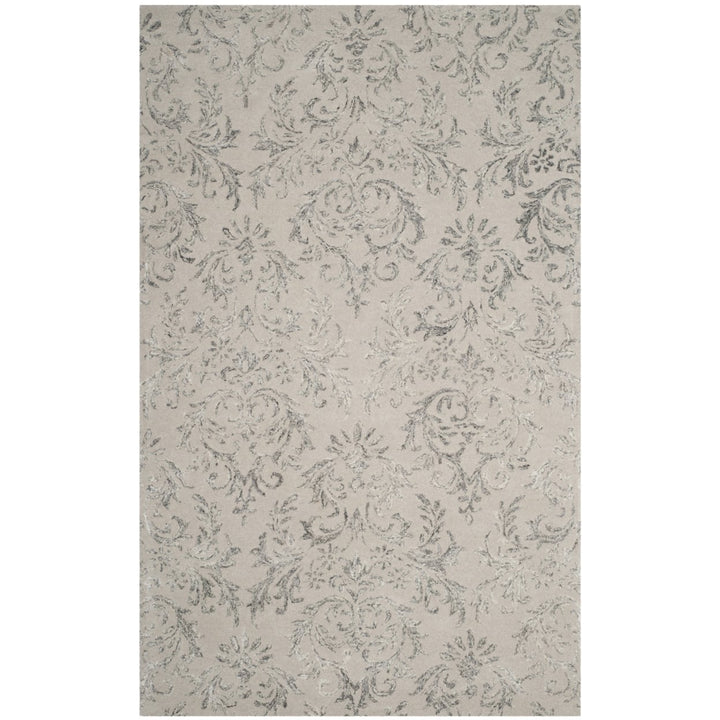 SAFAVIEH Glamour Collection GLM535G Handmade Grey Rug Image 1