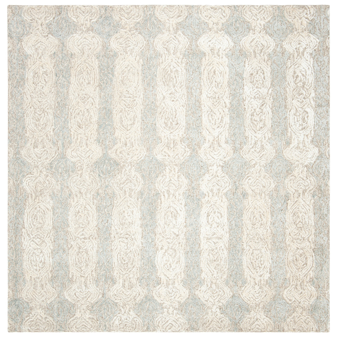 SAFAVIEH Glamour Collection GLM536F Grey / Ivory Rug Image 6