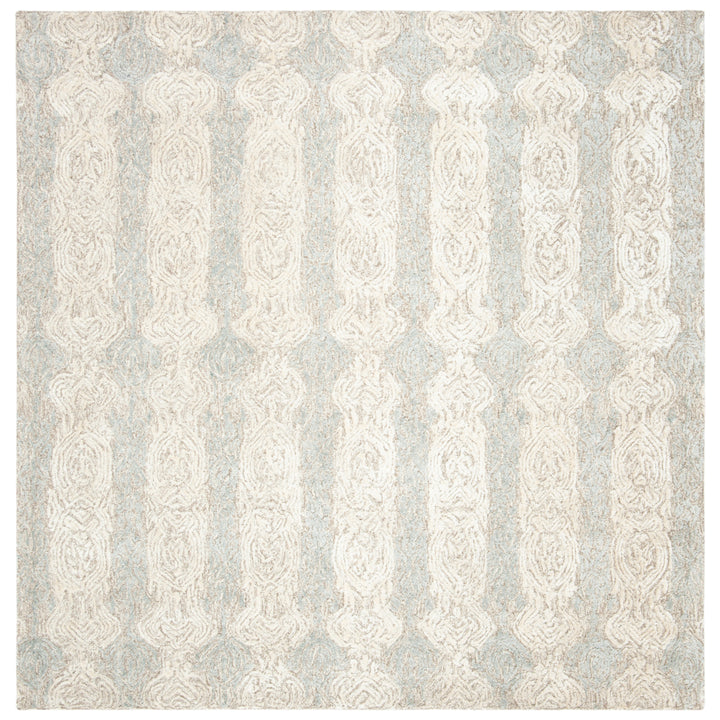 SAFAVIEH Glamour Collection GLM536F Grey / Ivory Rug Image 6