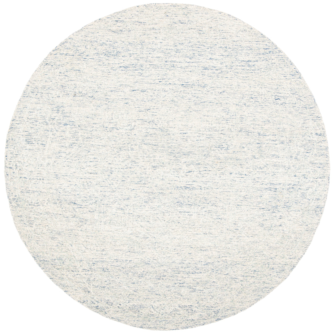 SAFAVIEH Glamour Collection GLM537M Blue / Ivory Rug Image 4