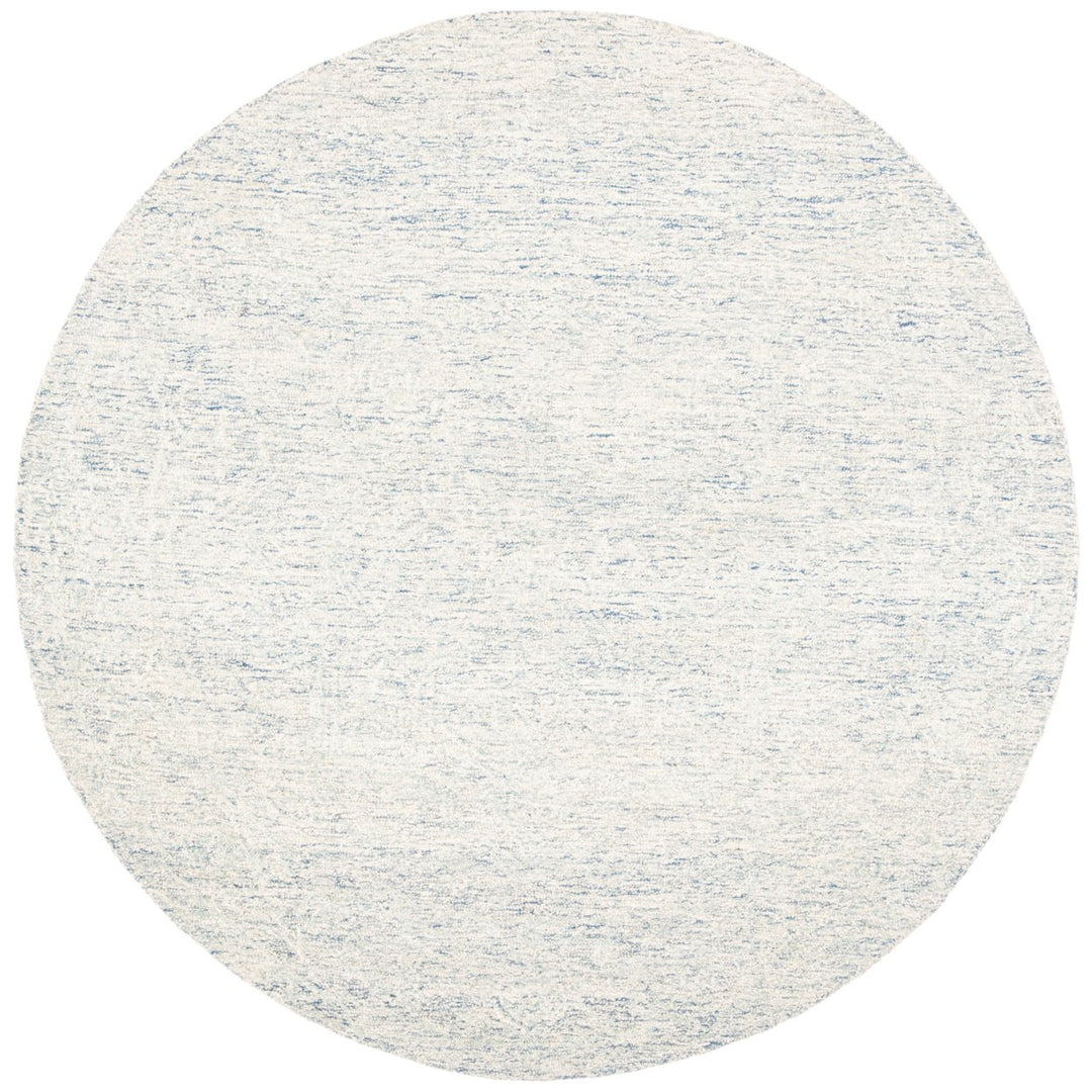 SAFAVIEH Glamour Collection GLM537M Blue / Ivory Rug Image 1