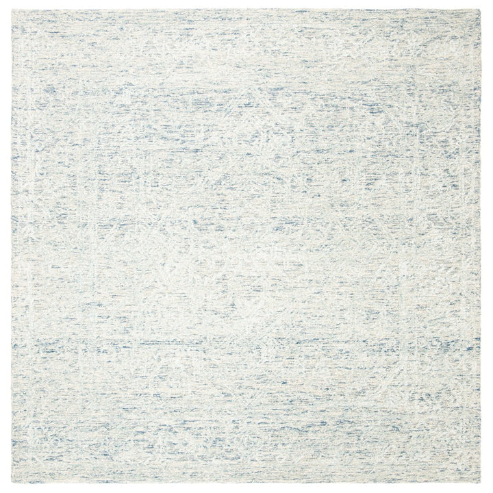 SAFAVIEH Glamour Collection GLM537M Blue / Ivory Rug Image 6