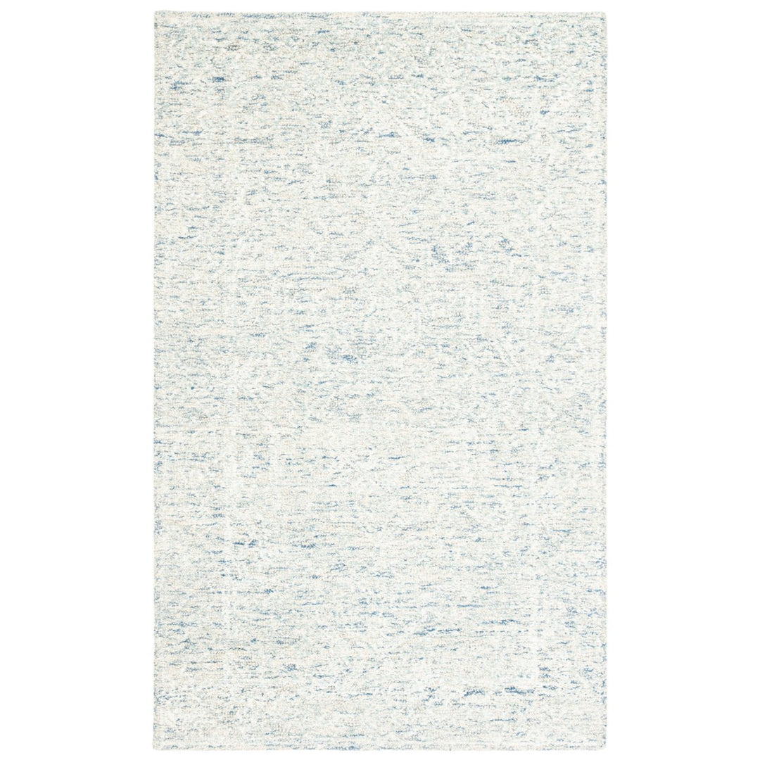 SAFAVIEH Glamour Collection GLM537M Blue / Ivory Rug Image 8