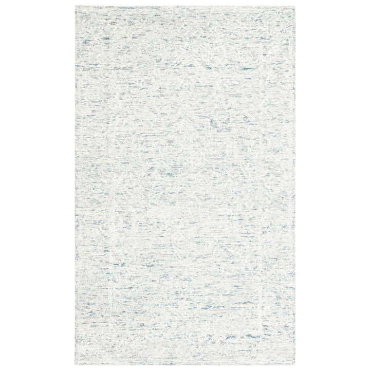 SAFAVIEH Glamour Collection GLM537M Blue / Ivory Rug Image 8