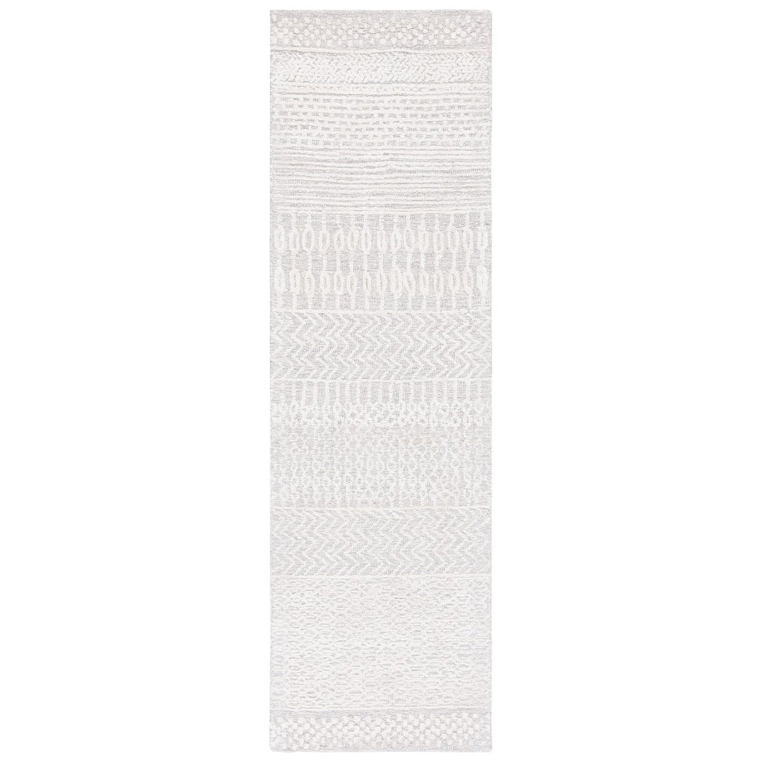 SAFAVIEH Glamour Collection GLM538F Grey / Ivory Rug Image 5