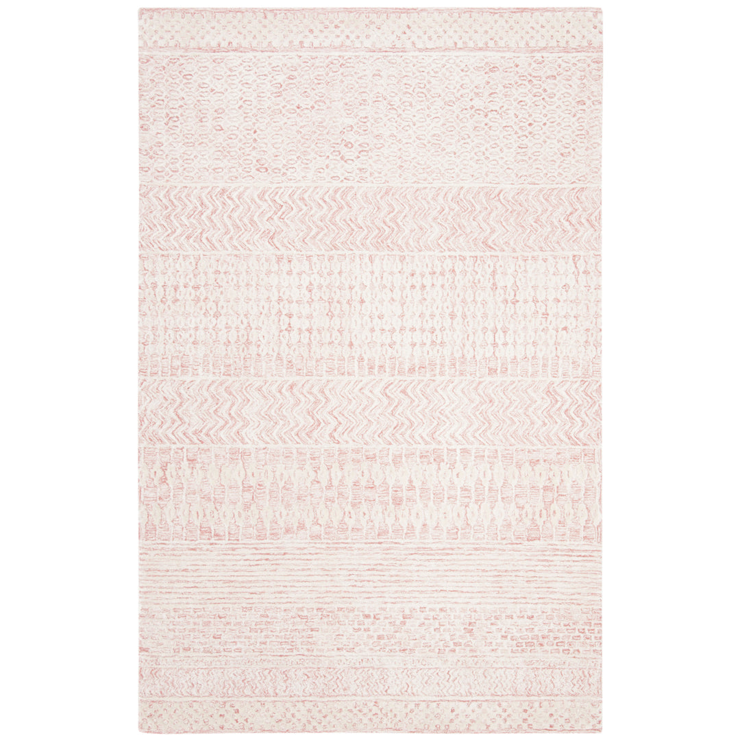 SAFAVIEH Glamour Collection GLM538U Light Pink/Ivory Rug Image 1