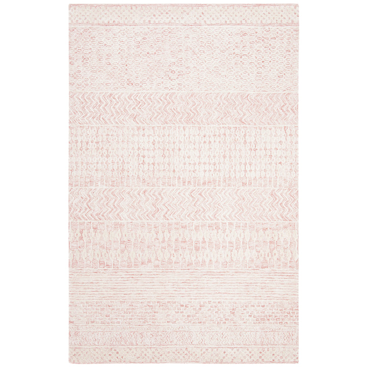 SAFAVIEH Glamour Collection GLM538U Light Pink/Ivory Rug Image 1