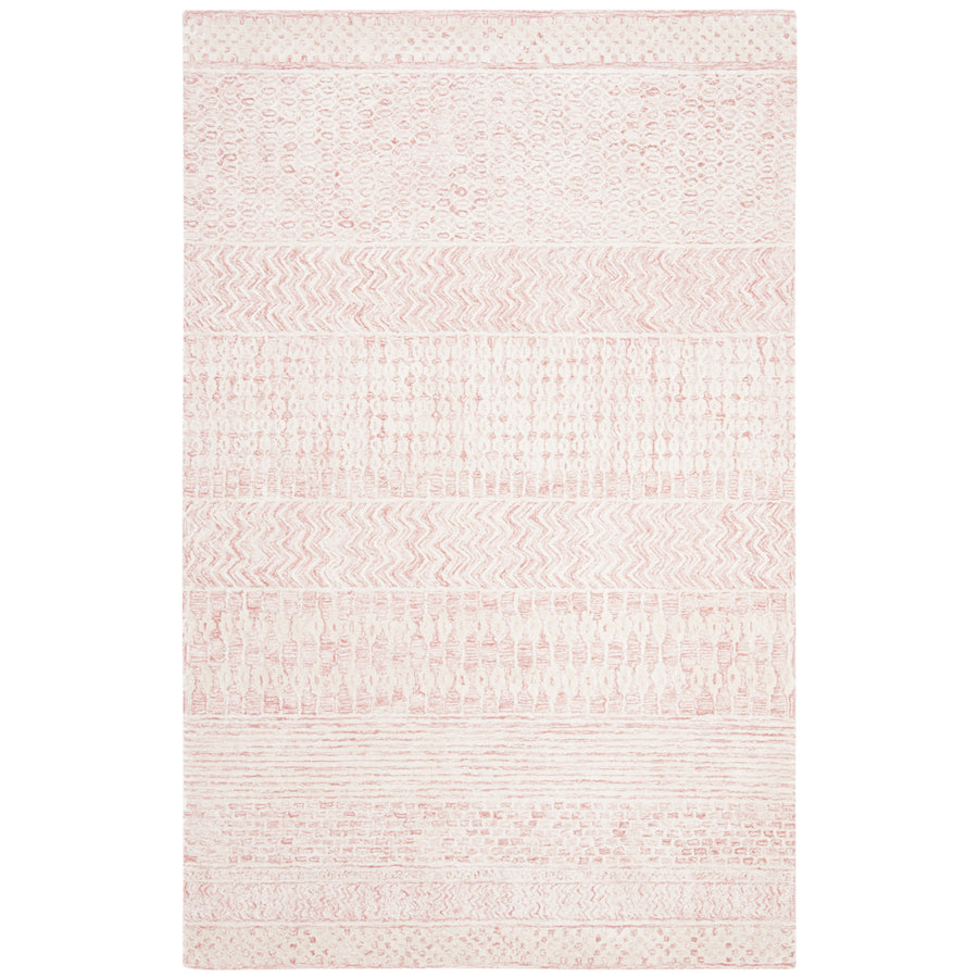 SAFAVIEH Glamour Collection GLM538U Light Pink/Ivory Rug Image 1