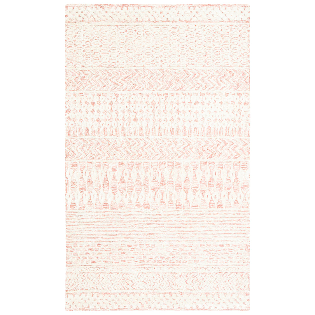 SAFAVIEH Glamour Collection GLM538U Light Pink/Ivory Rug Image 2