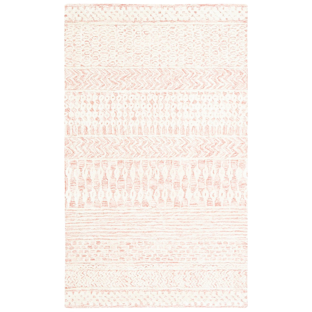 SAFAVIEH Glamour Collection GLM538U Light Pink/Ivory Rug Image 1