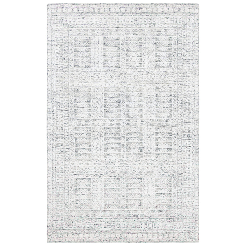 SAFAVIEH Glamour GLM553H Handmade Charcoal / Ivory Rug Image 2