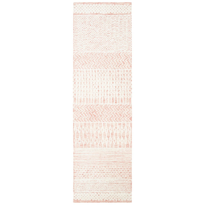 SAFAVIEH Glamour Collection GLM538U Light Pink/Ivory Rug Image 1