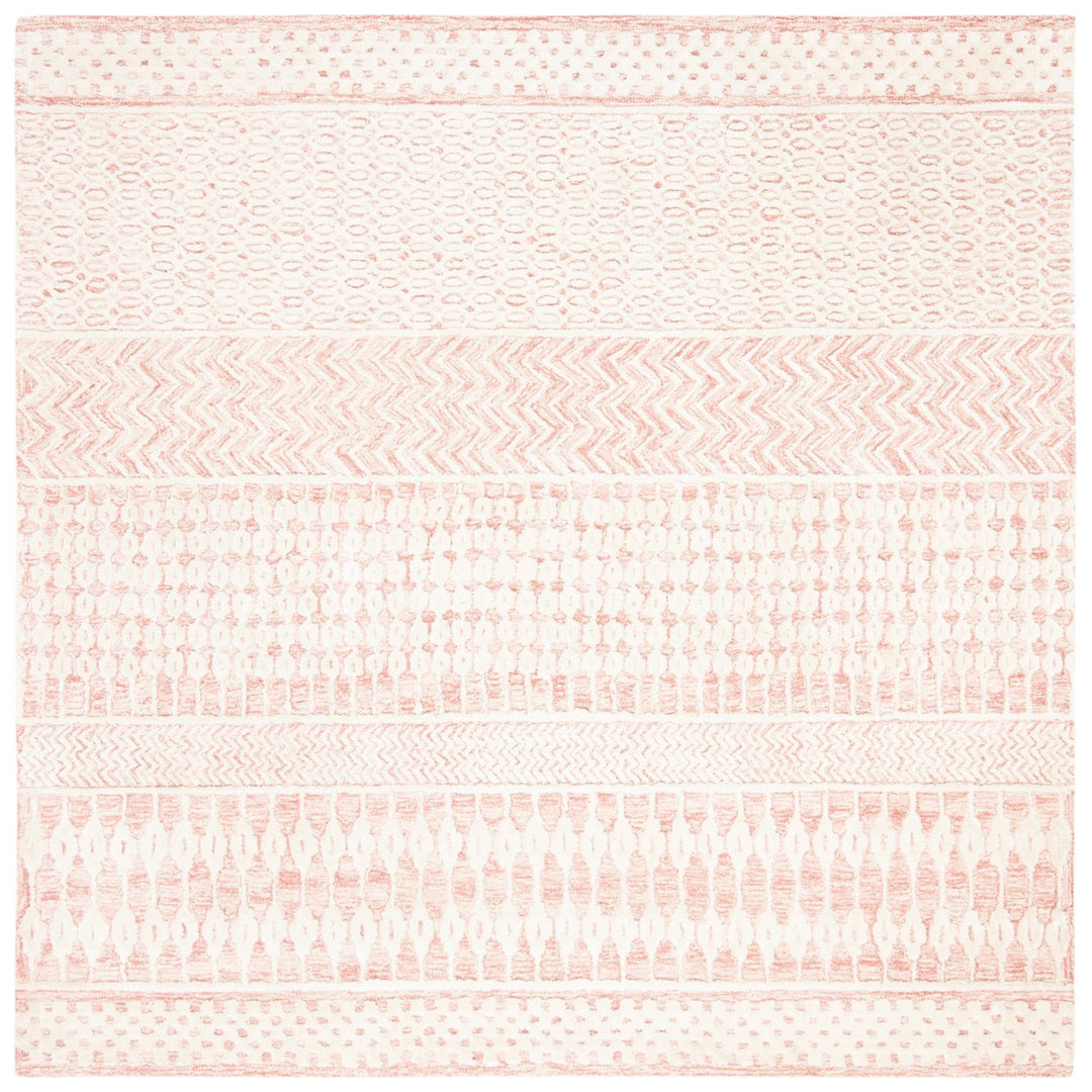 SAFAVIEH Glamour Collection GLM538U Light Pink/Ivory Rug Image 6